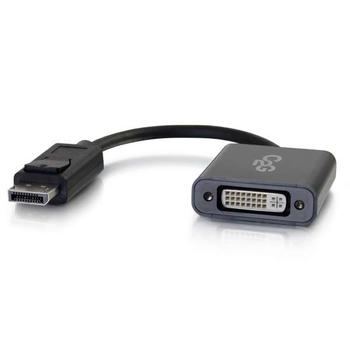 C2G G DisplayPort to DVI-D Active Adapter - Video Converter - Black - Display cable - dual link - DisplayPort (M) to DVI-D (F) - black (84317)