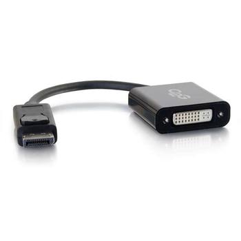 C2G G DisplayPort to DVI-D Active Adapter - Video Converter - Black - Display cable - dual link - DisplayPort (M) to DVI-D (F) - black (84317)