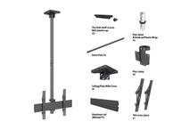 Multibrackets M Pro MBC1U monteringssett - for LCD-skjerm - svart (7350073733446)