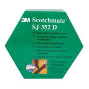 3M Hook & Loop. SJ352D, 25mm x 5m