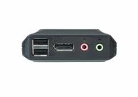 ATEN CS22DP - KVM / lyd / USB-svitsj - 2 porter (CS22DP-AT)