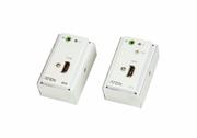 ATEN VanCryst VE807 HDMI/Audio Cat 5 Extender with MK Wall Plate, Transmitter & Receiver - video/lyd-forlenger - HDMI