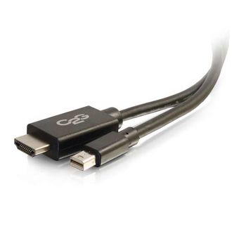 C2G G 3ft Mini DisplayPort to HDMI Adapter Cable - Mini DP Male to HDMI Female - Black - Adapter cable - TAA Compliant - Mini DisplayPort (M) to HDMI (M) - 1 m - black (84420)