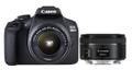 CANON CAMERA EOS 2000D 18-55IS+50MM F-FEEDS