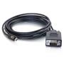 C2G G 10ft USB C to VGA Cable - USB C to VGA Adapter - Video Adapter Cable - M/M - Adapter cable - 24 pin USB-C male to HD-15 (VGA) male - 3.05 m - black (26897)