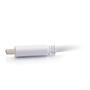 C2G 9ft USB-C to DisplayPort Cable White (80565)