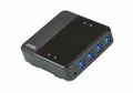 ATEN N US3344 - USB peripheral sharing switch - 4 x USB 3.1 - desktop (US3344-AT)