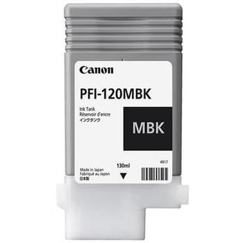 CANON PFI120MBK Matt Black Standard Capacity Ink Cartridge 130ml - 2884C001AA (2884C001)