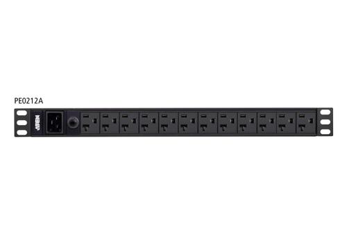 ATEN 1U 16A 12Port Basic PDU (PE0212G-AT-G)