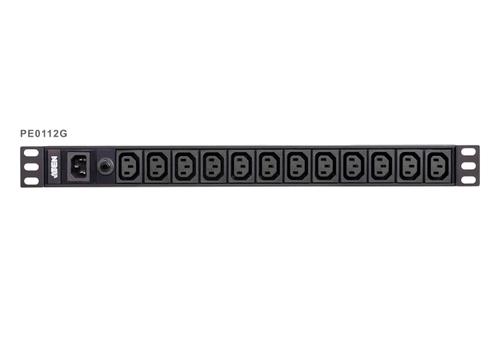ATEN 1U 10A 12Port Basic PDU (PE0112G-AT-G)