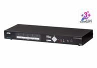 ATEN KVM  4-PC 1-Br Split-Screen CM1164A Switch Box, DVI-I DL, USB, Lyd (CM1164A)