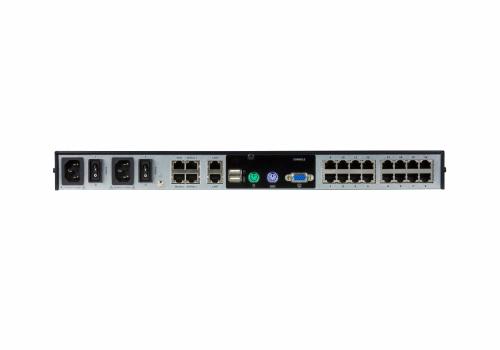 ATEN 16-Port 2-Bus CAT5e/6 KVM Over IP Switch (KN1116VA-AX-G)