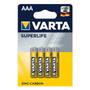 VARTA Batterie Zink-Kohle, Micro, F-FEEDS