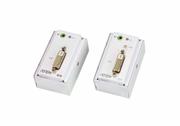 ATEN VanCryst VE607 DVI/Audio Cat 5 Extender with MK Wall Plate, Transmitter & Receiver - video/lyd-forlenger - DVI