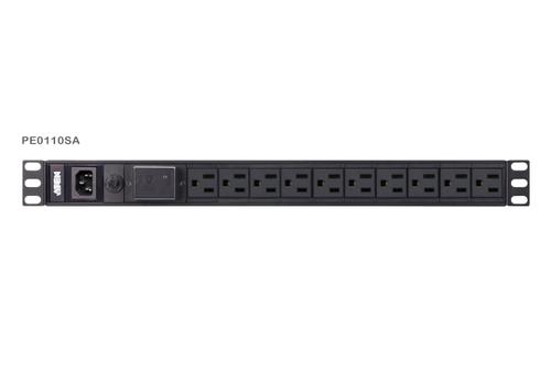ATEN 1U 10A 10Port Basic PDU (PE0110SG-AT-G)