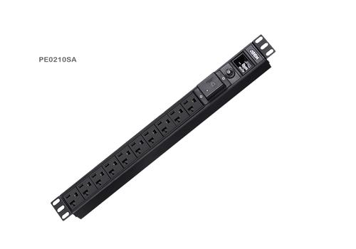 ATEN 1U 16A 10Port Basic PDU (PE0210SG-AT-G)