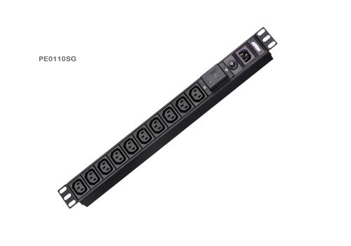 ATEN 1U 10A 10Port Basic PDU (PE0110SG-AT-G)