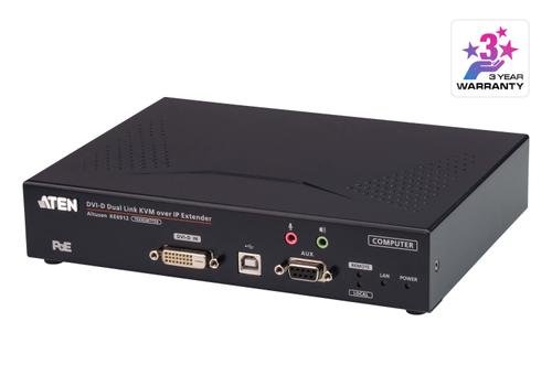 ATEN 2K DVI-D dual-link KVM over IP Transmit (KE6912T-AX)