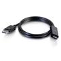 C2G G 1.8m DisplayPort Male to HD Male Active Adapter Cable - 4K 60Hz - Adapter cable - DisplayPort male to HDMI male - 1.8 m - black - active, 4K support (80694)
