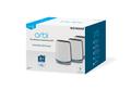 NETGEAR Orbi RBK853 - Wi-Fi system (router, 2 extenders) - mesh - GigE, 2.5 GigE - 802.11a/ b/ g/ n/ ac,  802.11a/ b/ g/ n/ ac/ ax - Tri-Band (RBK853-100EUS)