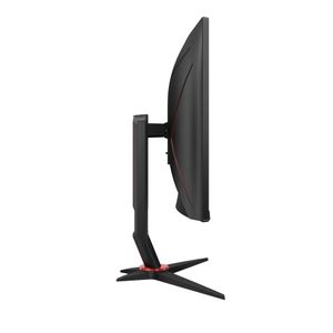 AOC Gaming C27G2ZU/ BK - LED monitor - gaming - curved - 27" - 1920 x 1080 Full HD (1080p) @ 240 Hz - VA - 300 cd/m² - 3000:1 - 0.5 ms - 2xHDMI, DisplayPort - speakers - black, red (C27G2ZU/BK)