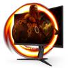 AOC Gaming C27G2U/BK - LED monitor - gaming - curved - 27" - 1920 x 1080 Full HD (1080p) @ 165 Hz - VA - 250 cd/m² - 4000:1 - 1 ms - 2xHDMI, VGA, DisplayPort - speakers - black, red (C27G2U/BK)