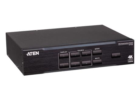ATEN N VP1420 4 x 2 True 4K Presentation Matrix Switch - Video/ audio switch - desktop (VP1420)