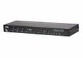 ATEN KVM switch  8pc-1bruker    CS1768 USB, DVI (ekstra VGA på konsollsiden)
