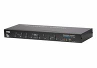 ATEN KVM switch  8pc-1bruker    CS1768 USB, DVI (ekstra VGA på konsollsiden) (CS1768)