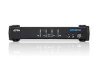 ATEN CubiQ CS1764A - KVM / lydsvitsj - 4 porter (CS1764A)