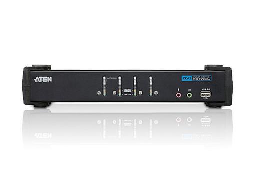 ATEN 4p USB KVMP  Supp DVI Display (CS1764A-AT-G)