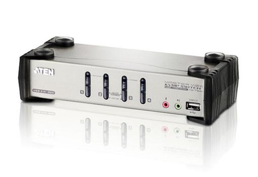 ATEN 4 port USB KVM (Five In One) (CS1734B-AT-G)