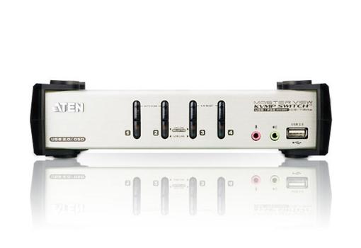 ATEN 4 port USB KVM (Five In One) (CS1734B-AT-G)