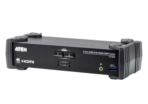 ATEN KVM Switch Aten CS1822 2-P USB 3.0 HDMI KVM 2 (CS1822)