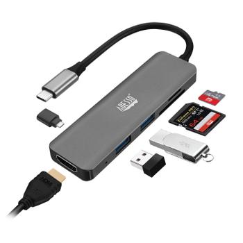 ADESSO 6 IN 1 USB-C MULTIPORT DOCKING STATION AUH-4020 ACCS (AUH-4020)