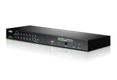 ATEN KVM-switch, 1 konsol styr 16 datorer, OSD, 19", USB
