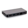 C2G G USB C Docking Station with 4K HDMI, USB, Ethernet, and USB C - Power Delivery up to 100W - Docking station - USB-C / Thunderbolt 3 - HDMI - 1GbE (C2G54457)