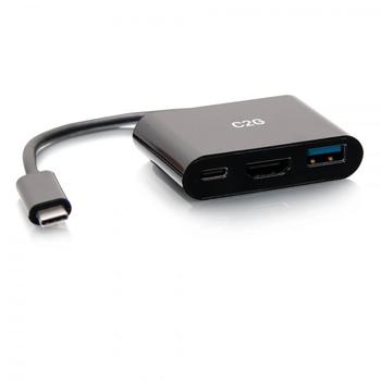 C2G Usb-C 3-In-1 Mini Dock With  (C2G54453)
