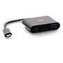 C2G G USB C Docking Station with 4K HDMI, USB, and USB C - Power Delivery up to 60W - Docking station - USB-C / Thunderbolt 3 - HDMI (C2G54453)