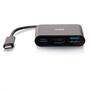 C2G USB C Mini Docking Station - USB C to HDMI, USB 3.0 & USB C - Dockningsstation - USB-C / Thunderbolt 3 - HDMI (C2G54453)