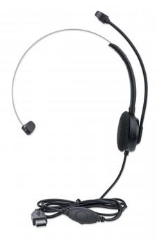 MANHATTAN MH On-Ear Mono USB Headset, Box (179867)