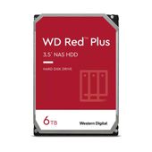 WESTERN DIGITAL Red Plus 6TB SATA 6Gb/s 3.5inch Rpm5640 128MB cache Internal HDD Bulk