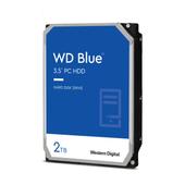 WESTERN DIGITAL Blue 2TB SATA 6Gb/s HDD internal 3.5inch serial ATA 256MB cache 7200 RPM RoHS compliant Bulk