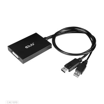 CLUB 3D Adapter DisplayPort > DVI-D (Active Dual) St/Bu retail (CAC-1010)