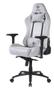 DELTACO DC440L Gaming Stol - Alcantara - Lysegrå