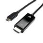 V7 USB-C TO HDMI 2.0 CABLE 2M BLK VID AND DATA CABLE 21.6GBPS 4K U CABL (V7UCHDMI-2M)