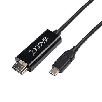 V7 USB-C TO HDMI 2.0 CABLE 1M BLK VID AND DATA CABLE 21.6GBPS 4K U CABL (V7UCHDMI-1M)