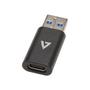 V7 USBA 3.2GEN1 TO USB-C MINIADPTR USB A MALE TO USB-C FEMALE ADPTR CABL (V7USB3AC)
