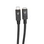 V7 USB-C EXTN CABLE 2M BLACK F/M USB-C EXTENSION CABLE 5 GBPS CABL
