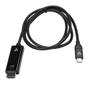 V7 USB-C TO HDMI 2.0 CABLE 1M BLK VID AND DATA CABLE 21.6GBPS 4K U CABL (V7UCHDMI-1M)